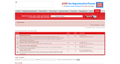 Desktop Screenshot of forum.supermarket.co.uk